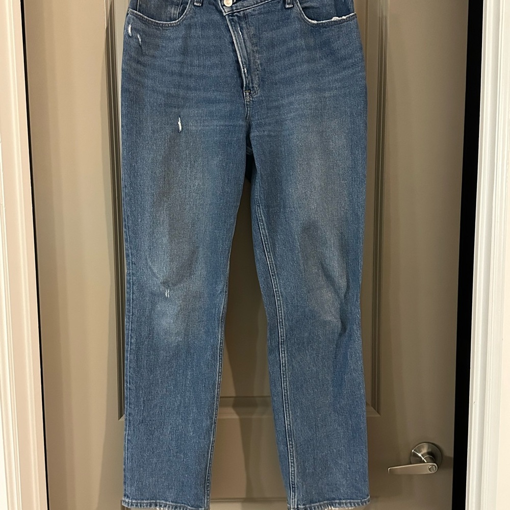 Abercrombie & Fitch Blue Straight Leg Jeans